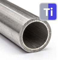 Титановая профильная труба 12x1,5 мм ОТ4 ГОСТ 22897-86